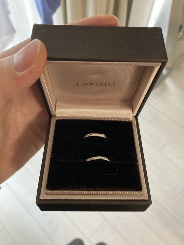結婚指輪
2人の思い出のために購入しました。