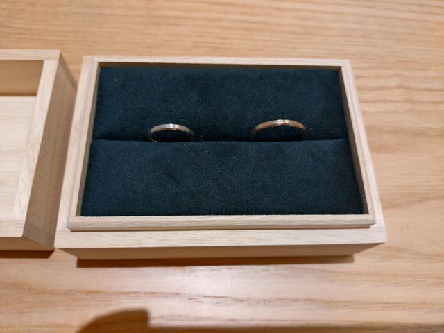 とても素敵な指輪を作っていただきました。