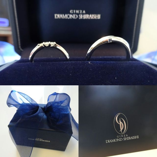 ダイヤモンドシライシの指輪です♪とてもかわいいです！