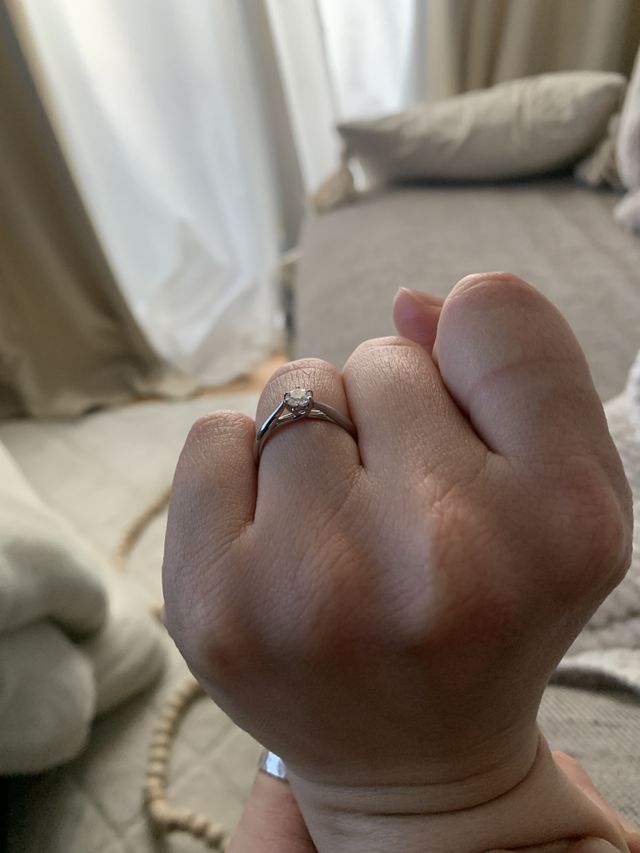 横からでも綺麗に見えます