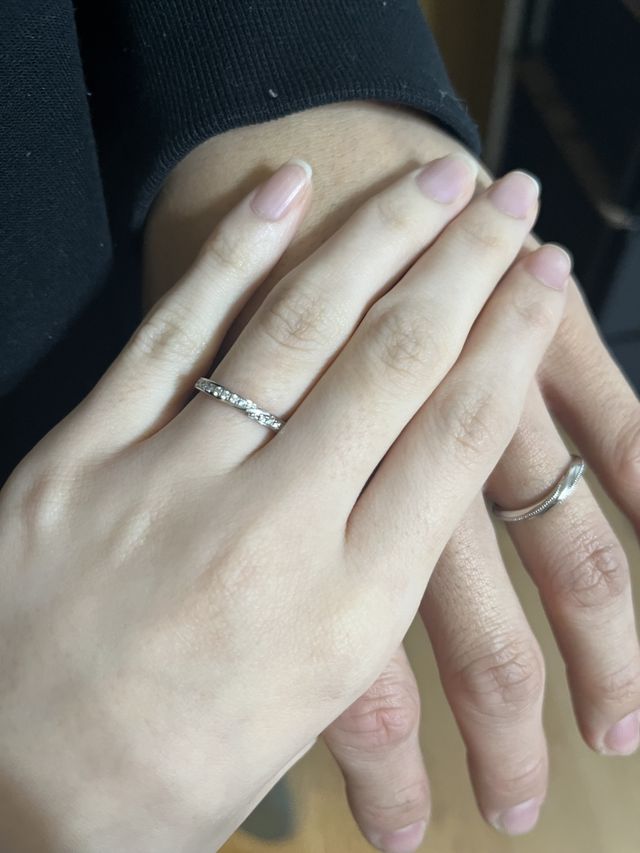 完成してすぐに着用！