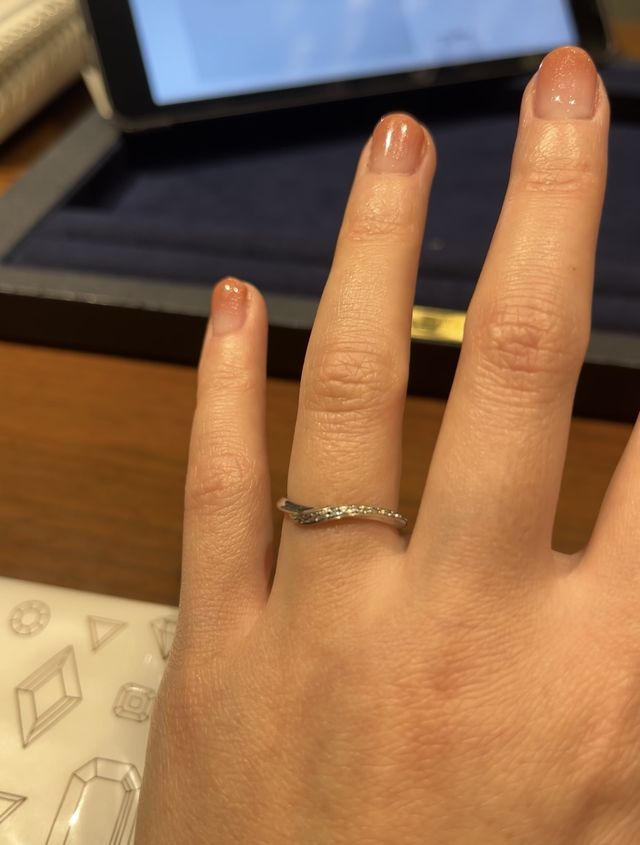 着用してみました