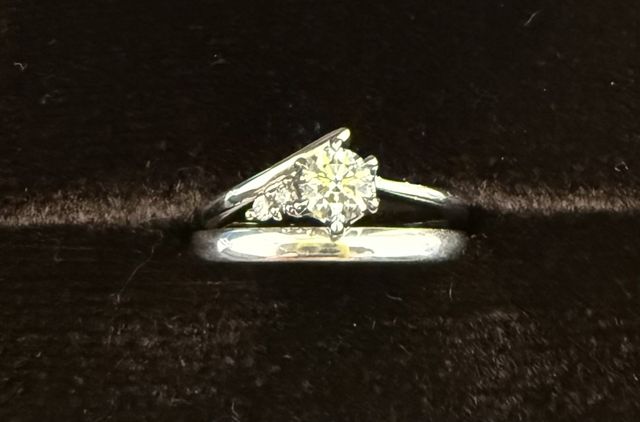 手持ちのシルバーストレートとの組み合わせ