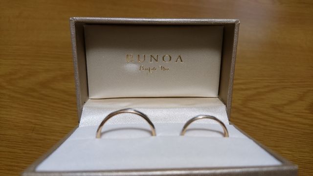 シンプルな結婚指輪