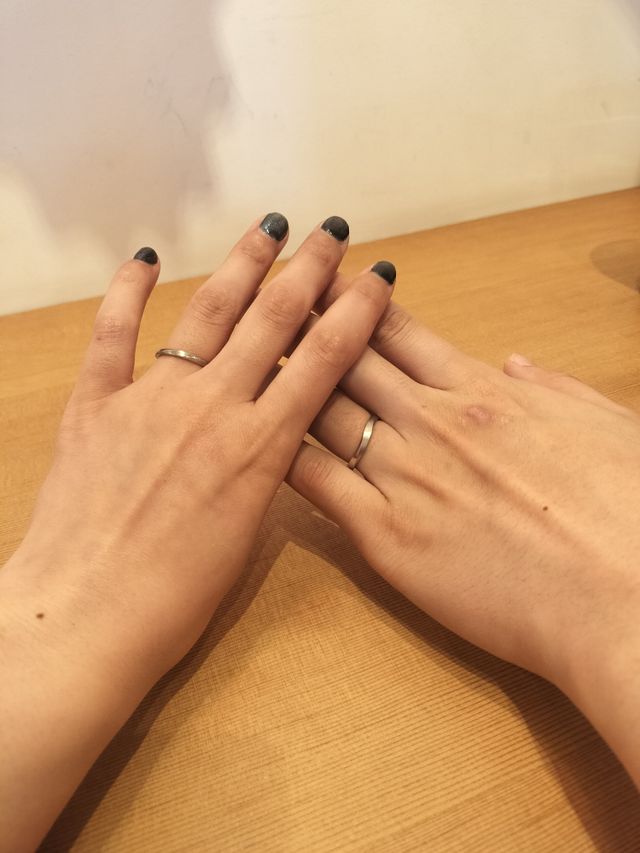 お互いに気に入ったデザオン手作ることが出来ました