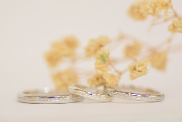 産まれてくる子のベビーリングも一緒に作りました。