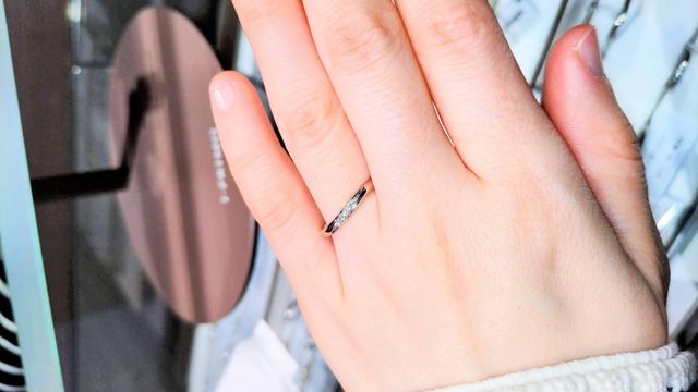 ユリシーズの試着写真