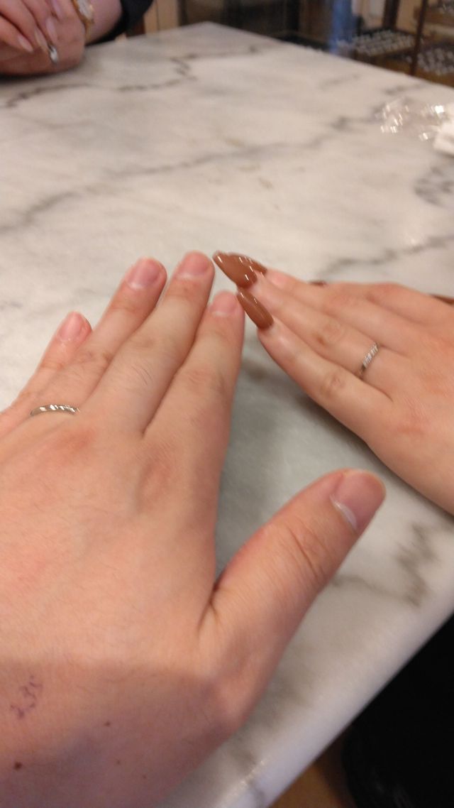 一目惚れして来店、そのまま即決でした