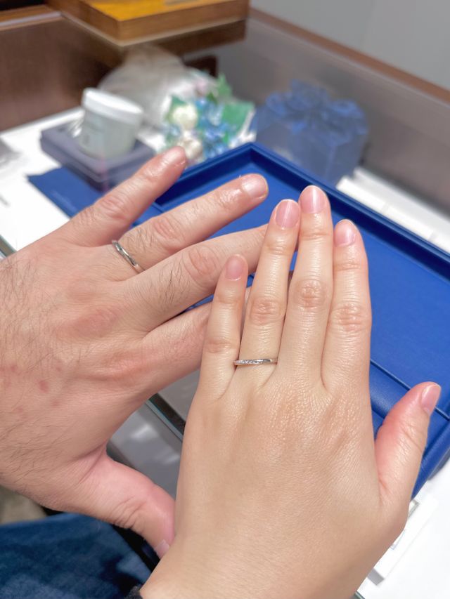 男性用も存在感があるデザインものがあってよかったです。