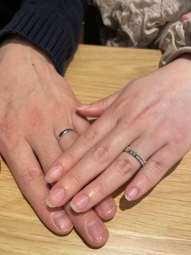 受け取り時に撮影してもらったものです。