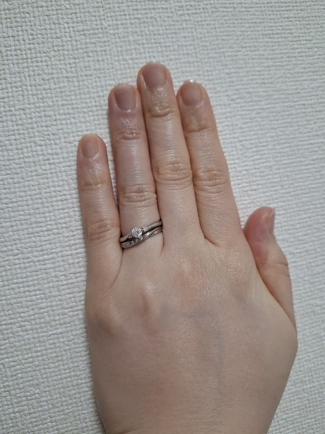 ザブルックリンとシーラスの重ね着け