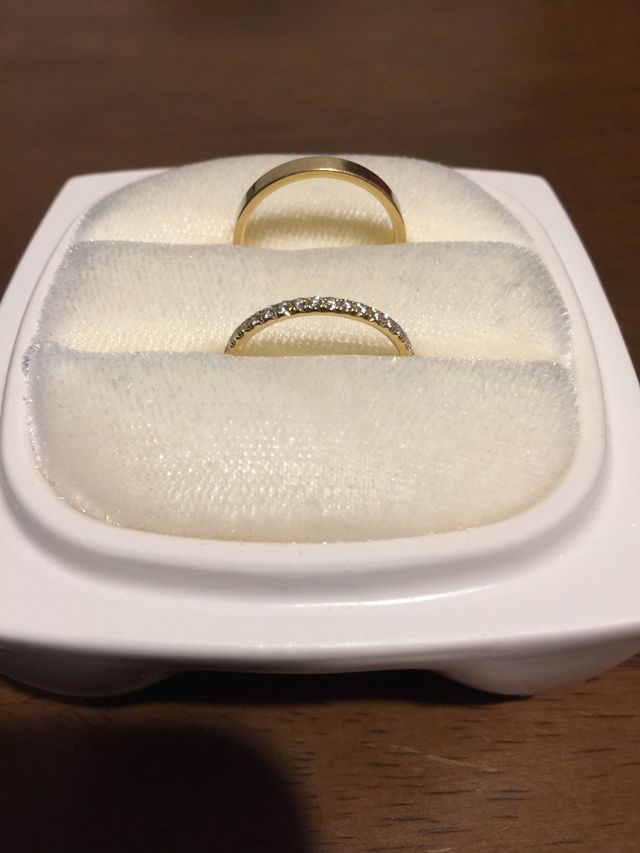 ニワカの結婚指輪