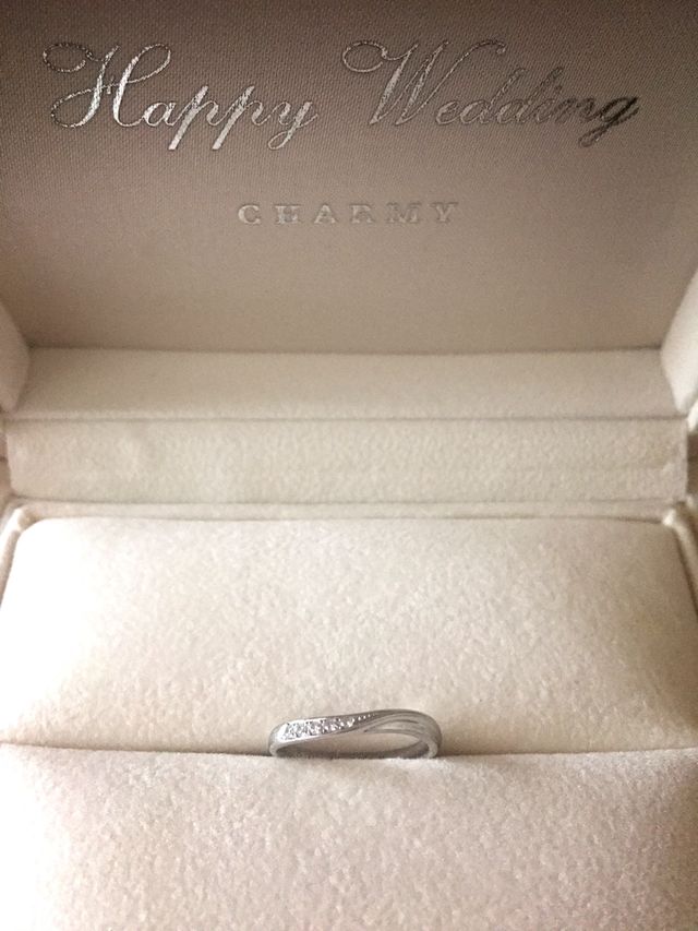 ダイヤのデザインが素敵です