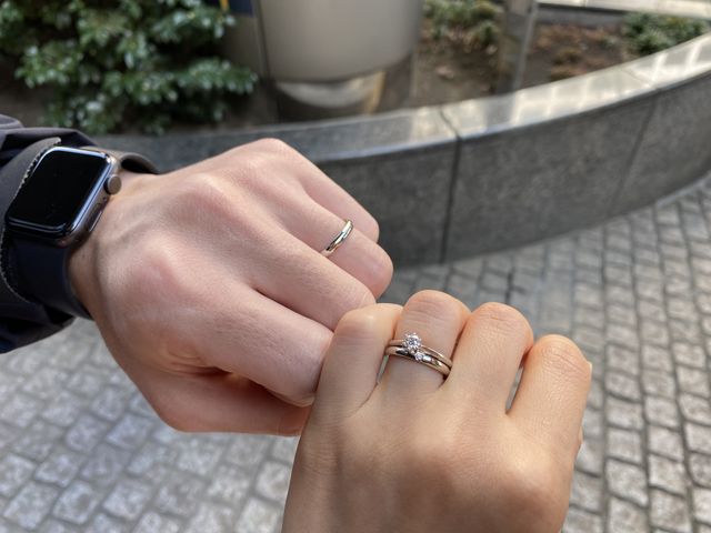 結婚指輪と婚約指輪