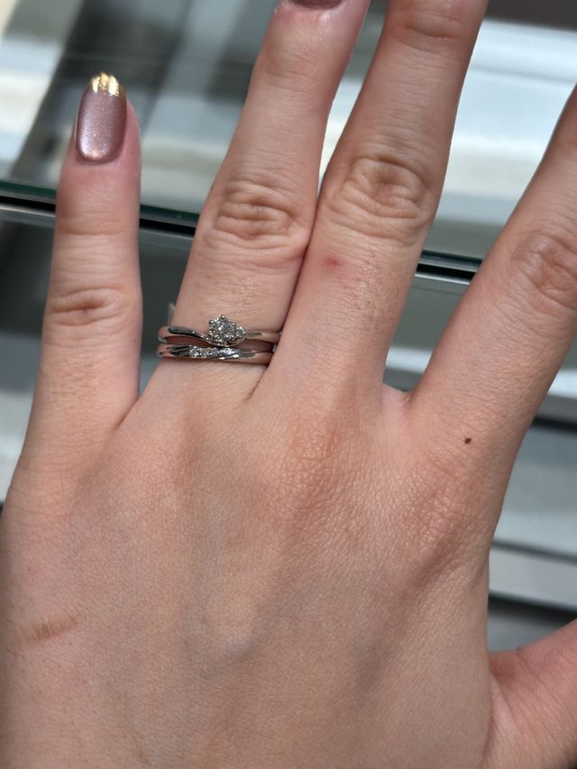 婚約指輪と結婚指輪