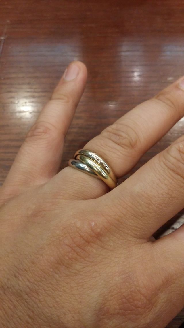 カルティエの3連リング①