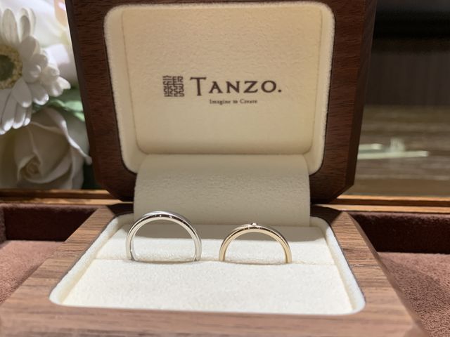 ペア指輪アップ