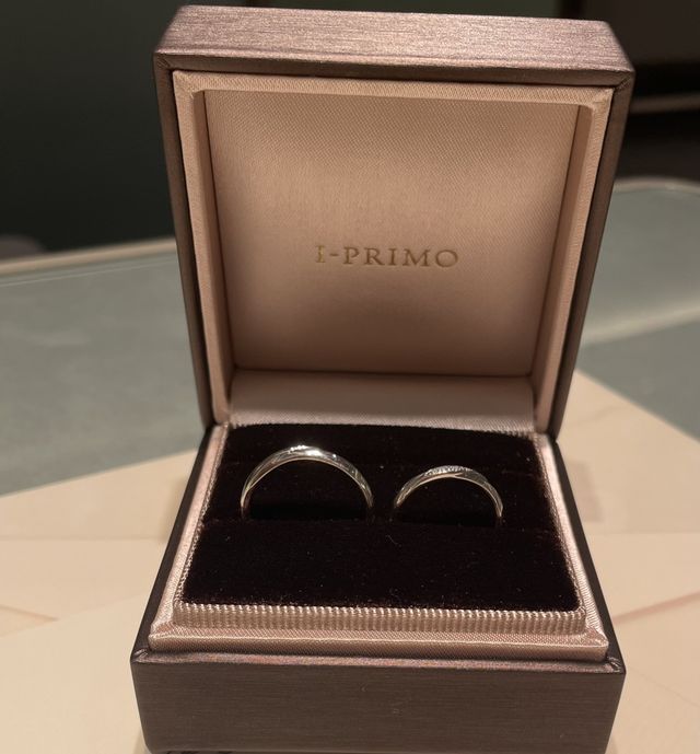 二つともルキナの指輪です！シンプルなデザインがお気に入りです