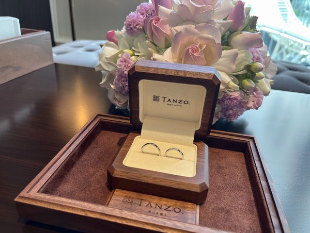 結婚指輪です