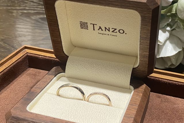 想像以上に素敵な指輪ができて嬉しいです。