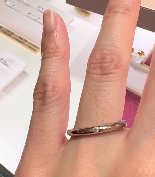 一粒ダイヤのリング