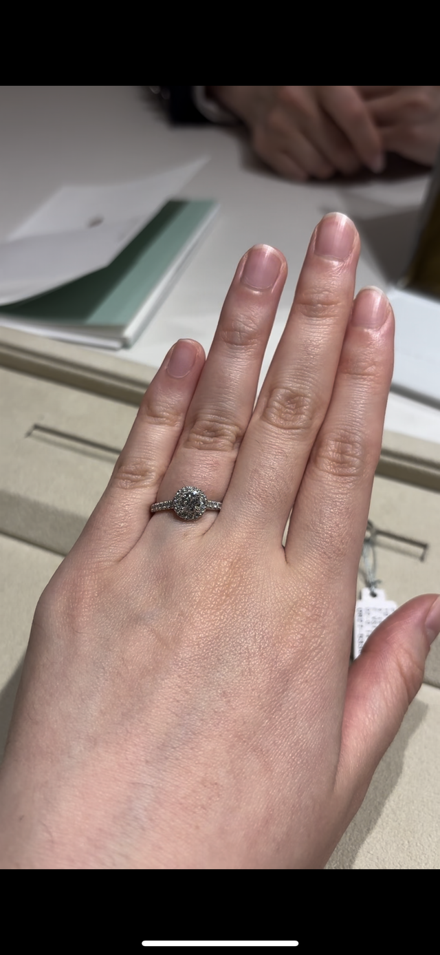 購入した指輪です。
