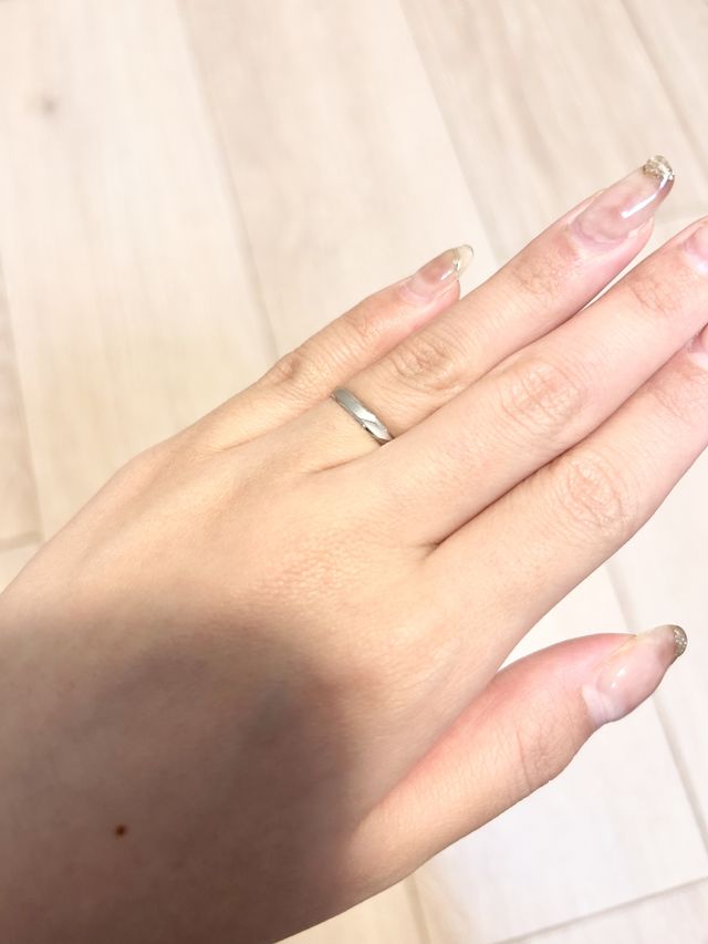 結婚指輪着用時イメージ
