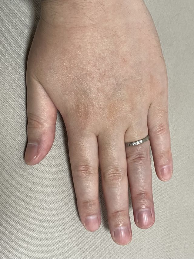 男16号プラチナライン加工