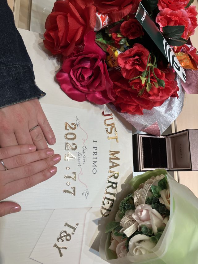 自作の花束を添えて…花束を君に〜プロポーズ〜