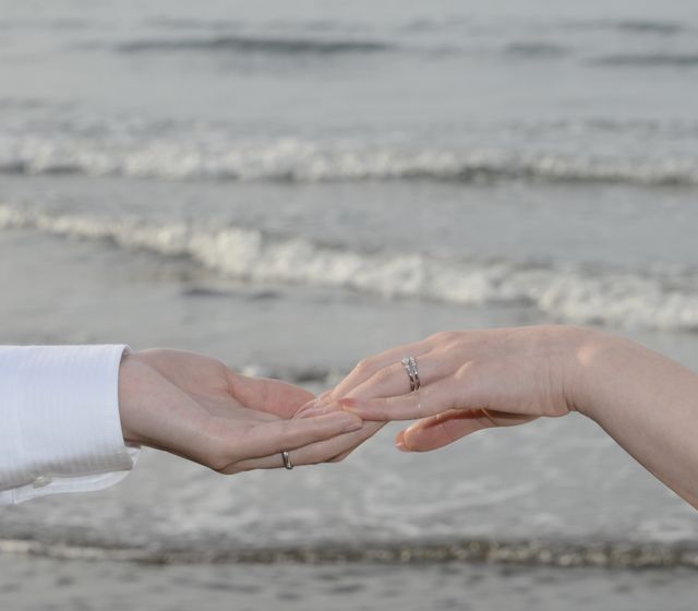 ウェディングフォトの際に撮影をしました。