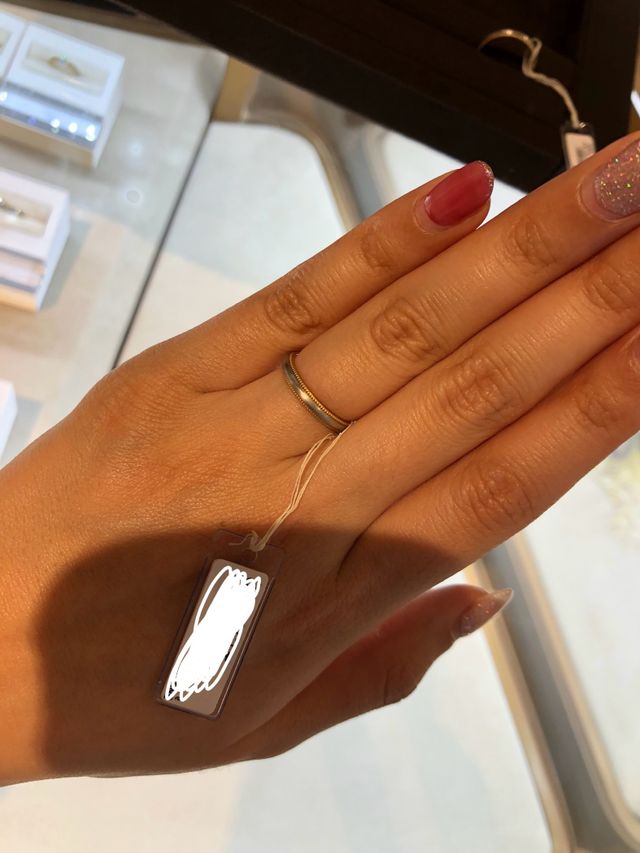 コンビネーションリングです。