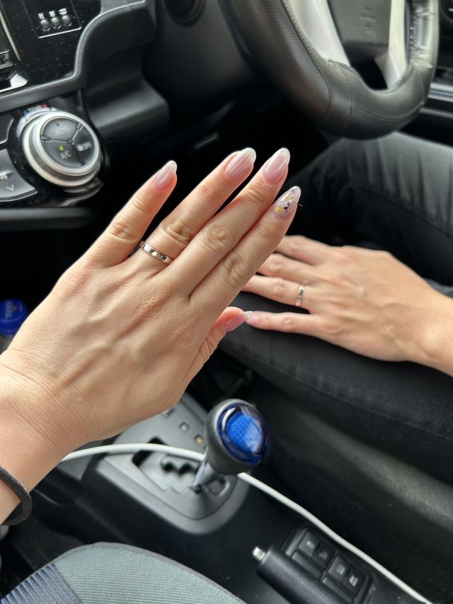 ドライブ中の写真