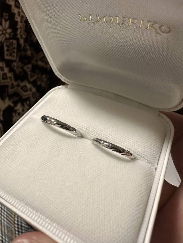 受け取ってから家で撮りました