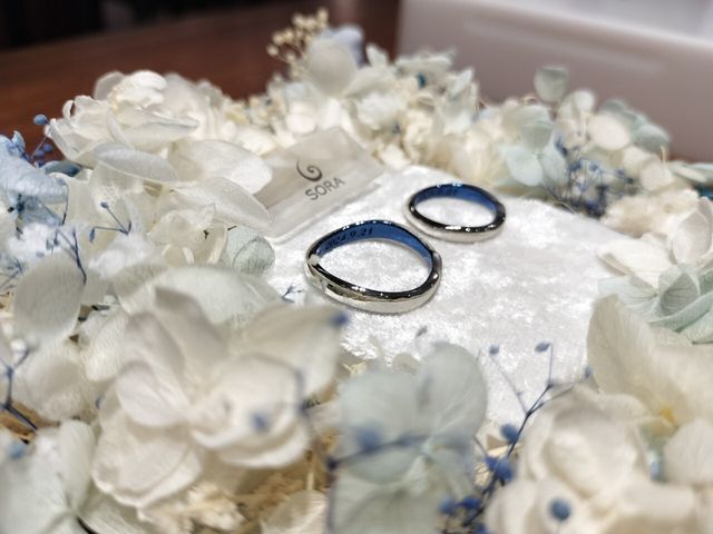 指輪の仕上がりお披露目