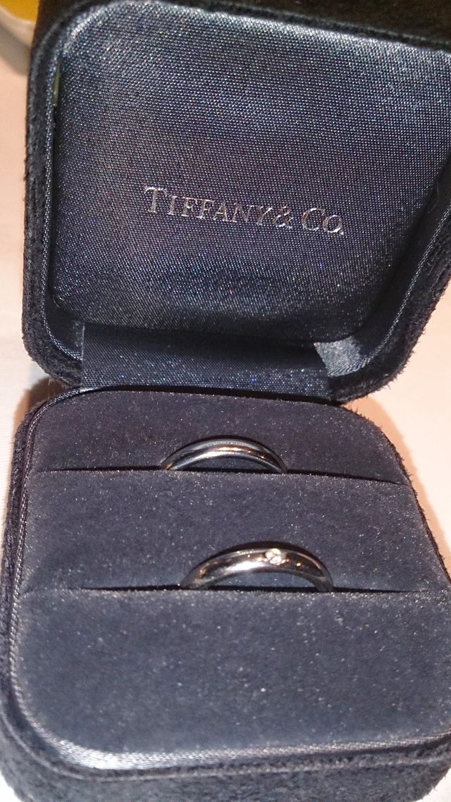 わたしはダイヤ付き、旦那さんはシンプルに