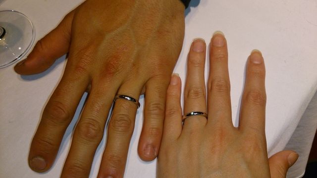 旦那さんとの結婚指輪