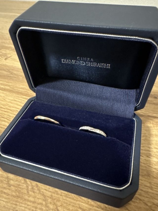 結婚指輪を購入しました