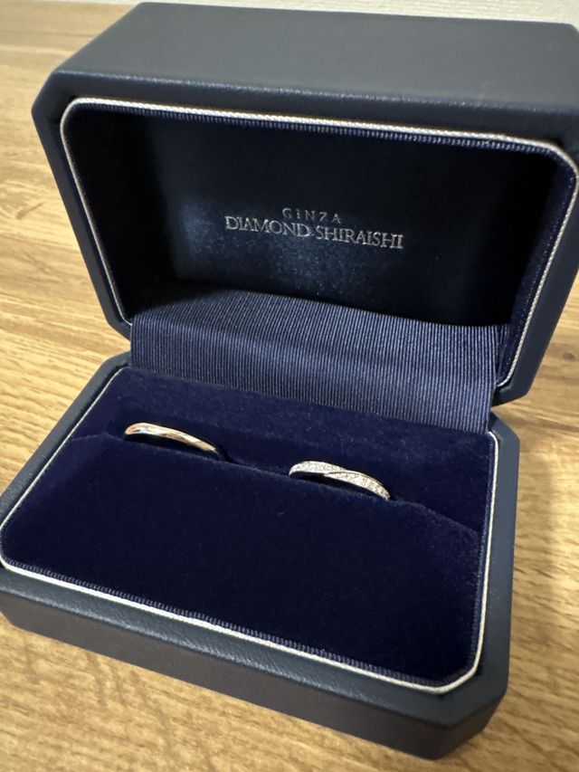 結婚指輪を購入しました