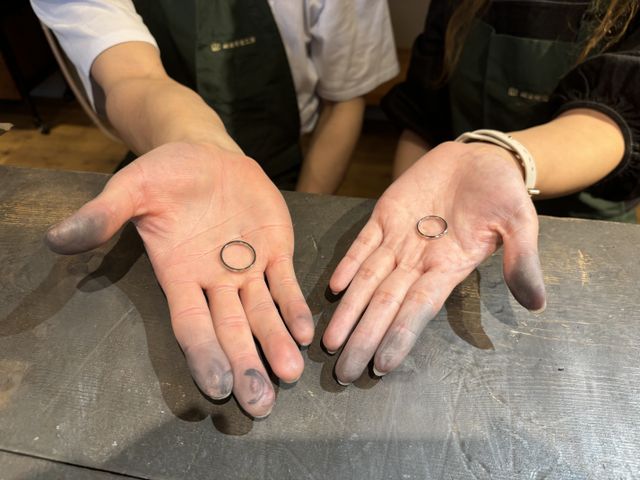 手が真っ黒になりながら頑張ったのも思い出です！