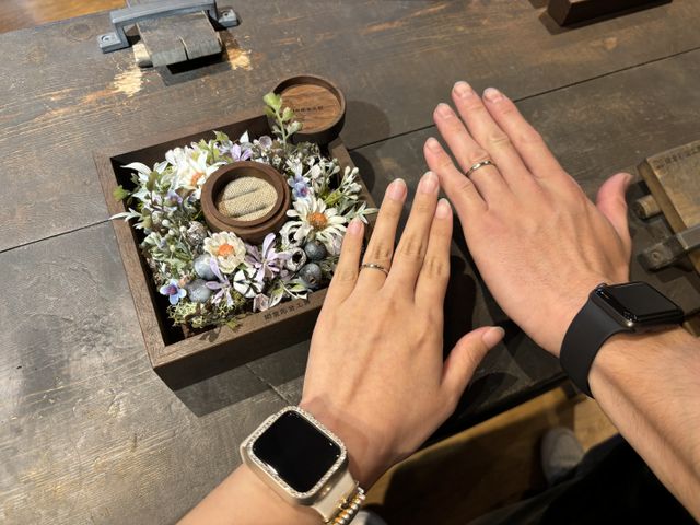 完成後、初の装着‼︎