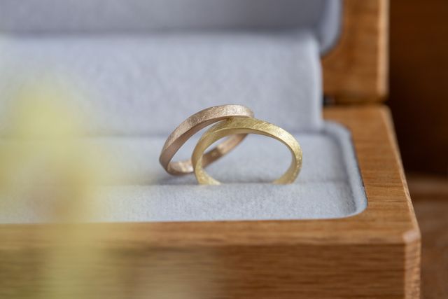 シャンパンゴールド 3mm
グリーンゴールド 3.4mm