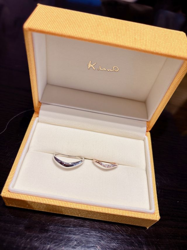 １ヶ月待った指輪が冠性