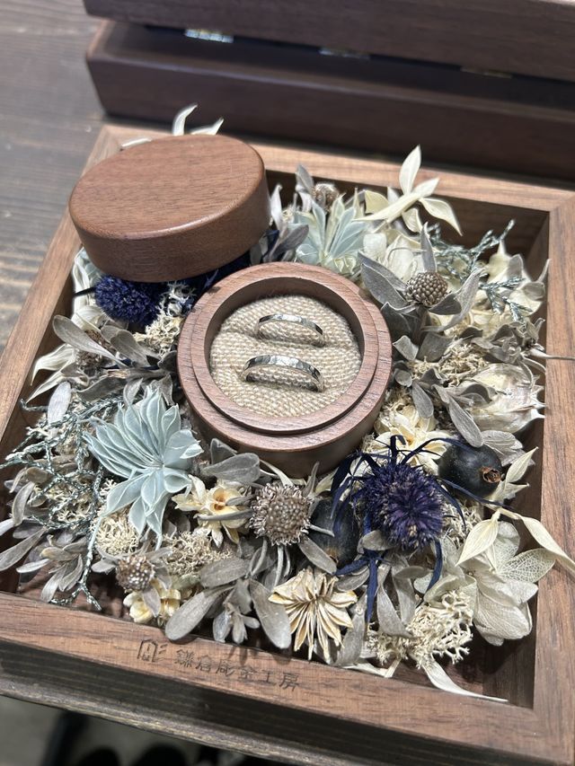 結婚指輪のみでの撮影です