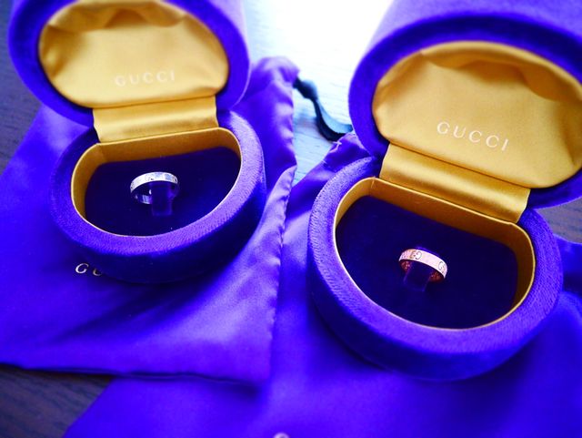 左が旦那さん、右が私のです。