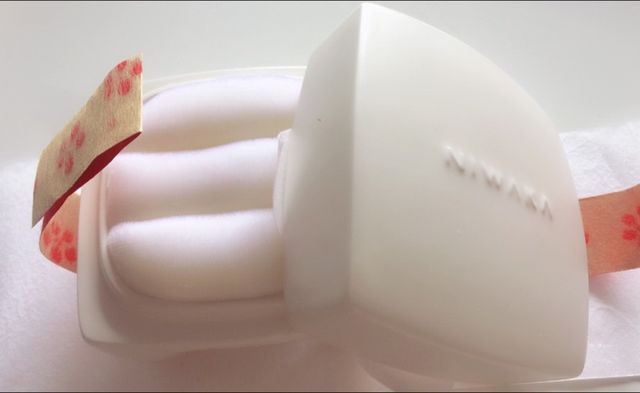 リングケースです。このままリングピローとしても使用しました。