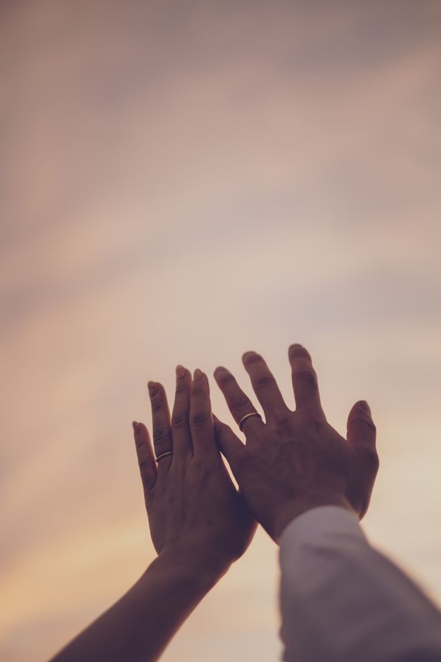 ウェディングフォトで撮って頂いた写真