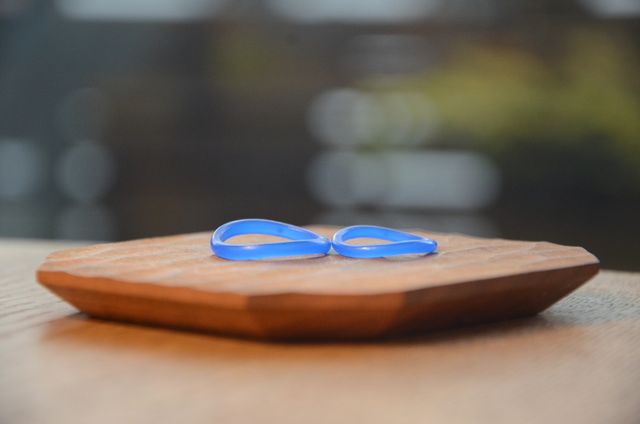 手作り指輪（形状加工後）