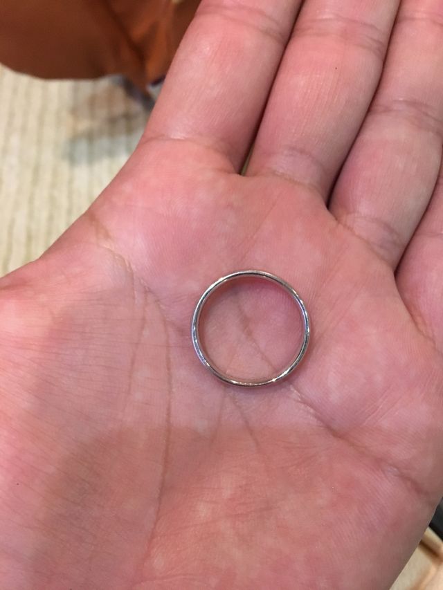 仕事の時は付けていないのでまだまだ綺麗です。