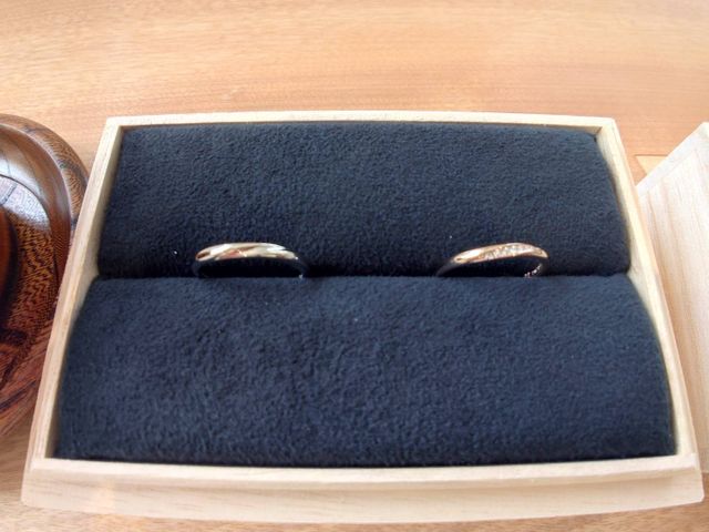 右はピンクゴールドです