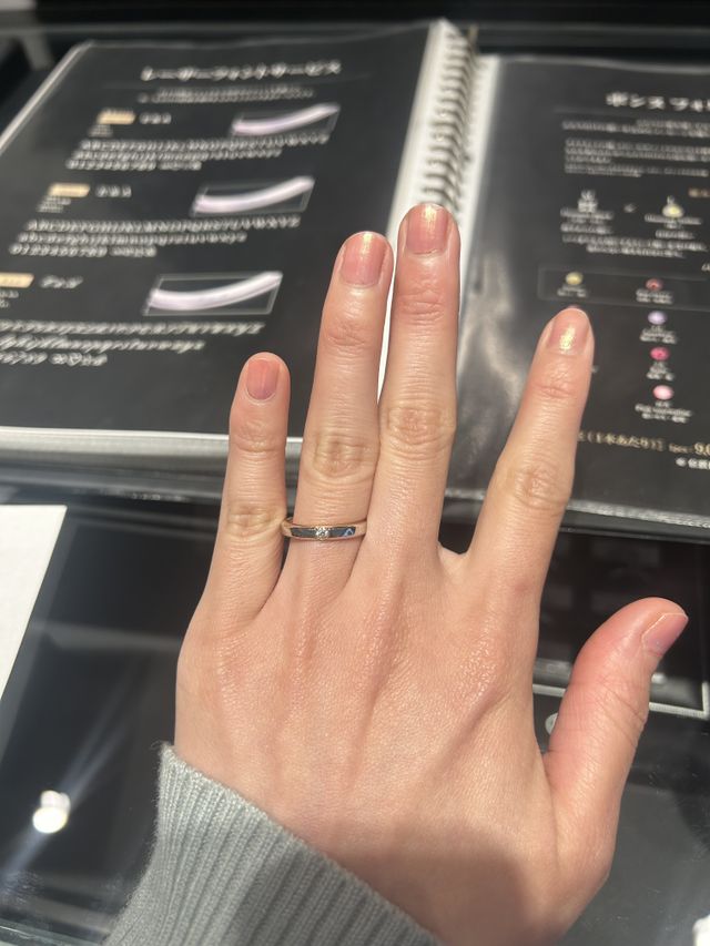 結婚指輪
アルバ
ピンクゴールド